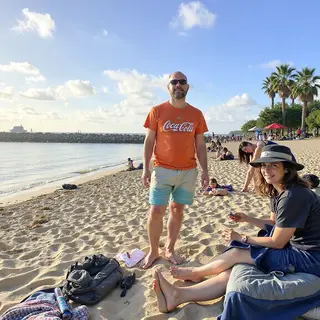 Family beach outings near Paradise Beach Home in Isabela, Puerto Rico